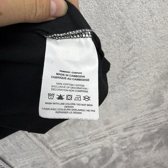 Jordan Michael Jordan Graphic T-Shirt Black Men’s Medium NET WT 23 Oz Bulls Tee - Picture 5 of 7